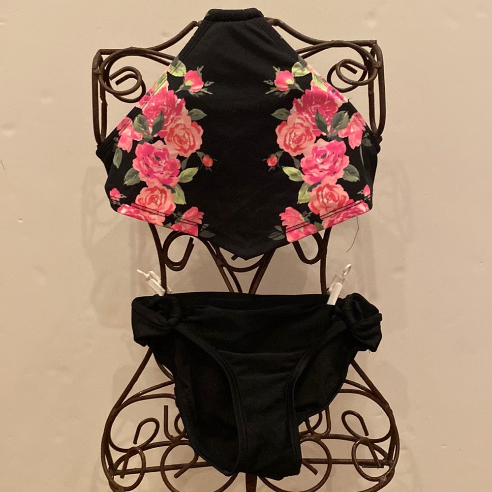 Girls two piece swimsuit.